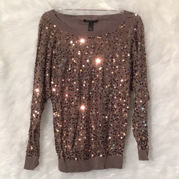 INC International Concepts Tops - INC International Concepts Women's Sequin Sweater